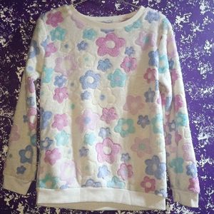 Woolen Flower Sweater