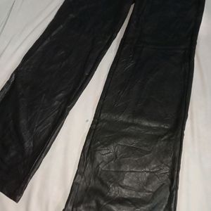 Shein Leather Jeans