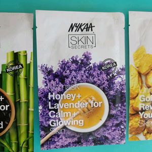 🆕 Nykaa Sheet Masks