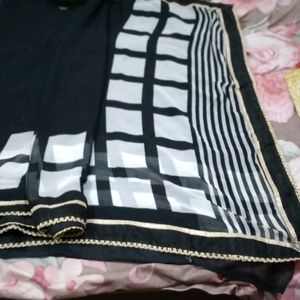 Daily Use Black Saree