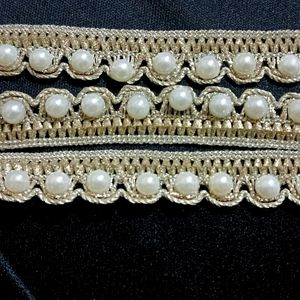 Golden Pearl Lace