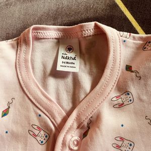 New Born Baby Shirt With Socks