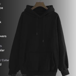 Casual Full Sleeve Solid Hoodie