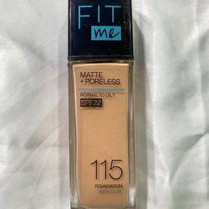 Maybelline Newyork Fit Me foundation For Women