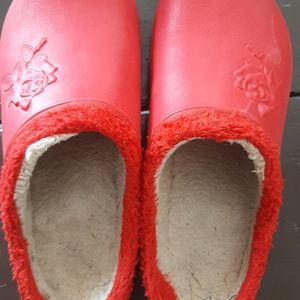 Red Winter Shoes