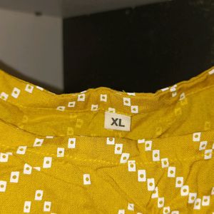 Yellow Bandej Top