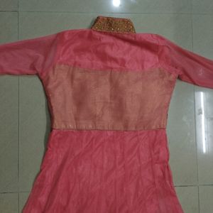 Pink Anarkali