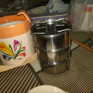 Insulated Steel Tiffin Cello