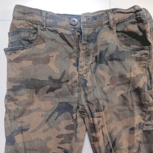 MAX Boys Camouflage Print Pant