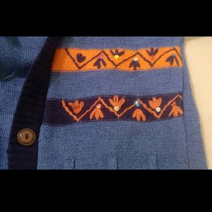 Kashmiri sweater/ cardigan