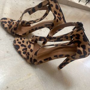 Leopard Print High Heels