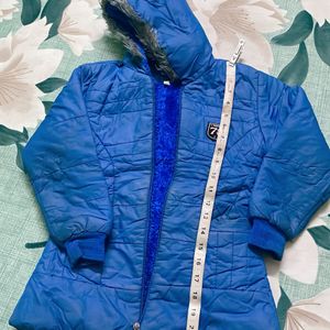 Blue Jacket For Baby Girls