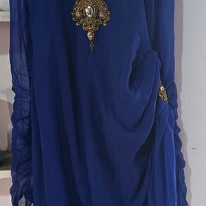 Very Beautifu Stylish l Blue Dress