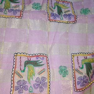 Handloom Zari Kota Saree..