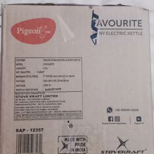 Pigeon Shiny Electric Kettle 1.5Litre 1500W