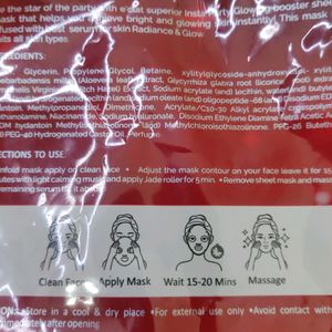 e'clatglowing Booster sheet Mask