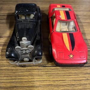 Set Of 2 Toy Pull Back Cars