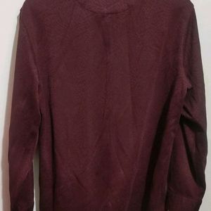 Mauve Color Winter Shirt For Boy & Men 40 Chest