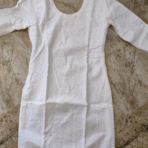 Formal White Kurta