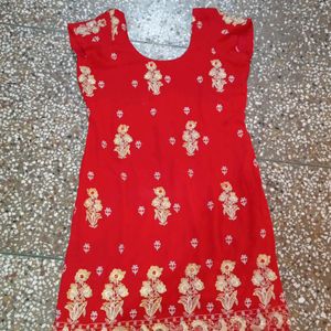 Red Salwar Kameez