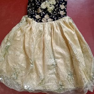 Cute Velvet Glitter Frock