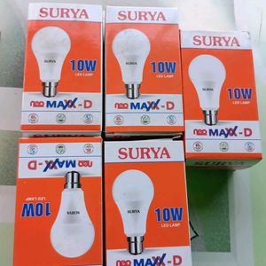 Pack Of 5 Surya Led 10 Watt