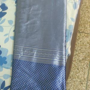 Royal Blue Banarsi Saree