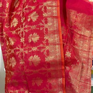 Chanderi Silk Cotton Suit