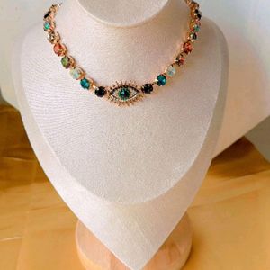 Evil Eye MULTI STOBE Necklace