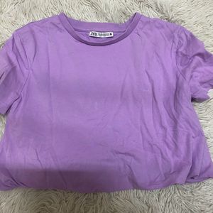 Lilac Crop Top