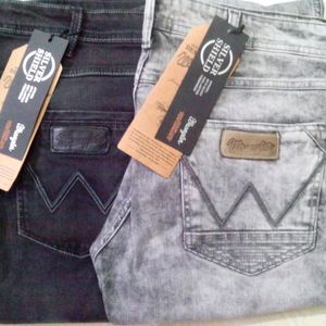 Wrangler Silver Shield Jeans Combo