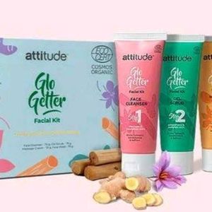 Amway Attitude Glo Better Facial Kit(100% Organic)