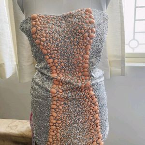 Rhine+sequin dress