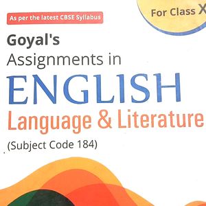 10th Goel Brother's English Book 📚