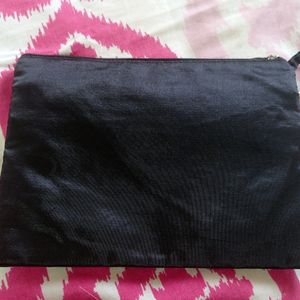 Embroidered 3 Pocket Zipper pouch