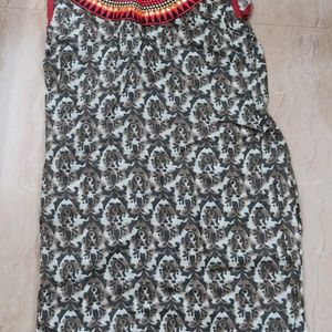 Sleeveless Navaratri Festive Kurti - Not Used It's New Without Tag.