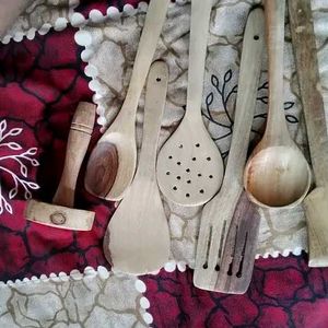 Non Stick Wooden New Cutlery For Sale