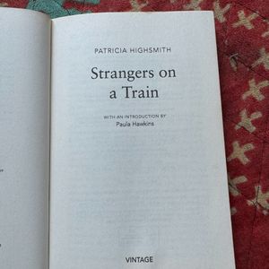 Strangers On A Train Book