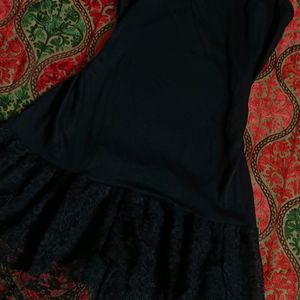 Black Laungerie Dress