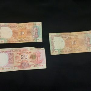 Very Old 5 ,10,20 Rs