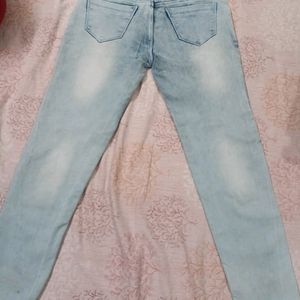 Sky Blue Women Jeans