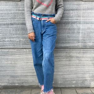 Elastic Waist Denim