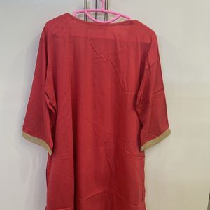 XXXL Maybell Like new peach And Good kurta