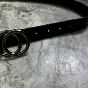 Round Silver Belt