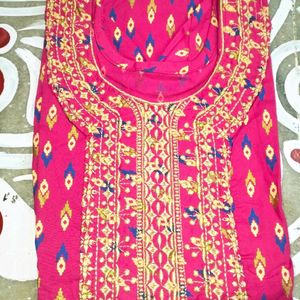 Beautiful Pink Kurti