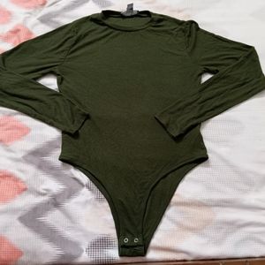 OLIVE GREEN BODYSUIT