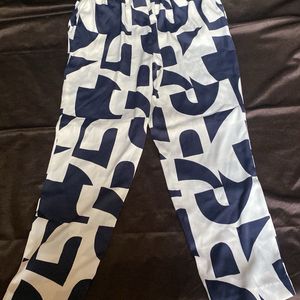 Vero Moda white & Blue Trouser