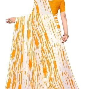 Yellow Saree Special For Haldi