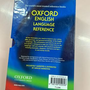 Oxford English language Reference