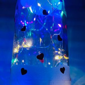 Handmade Bottle Lamp | Diwali decoration item